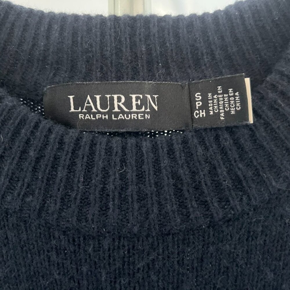 Ralph Lauren Navy Blue Sweater Dress